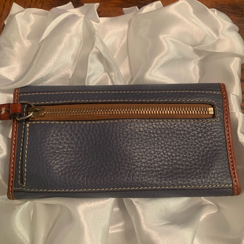 DOONEY & BOURKE AUTHENTIC SLATE BLUE WALLET - Picture 2 of 11